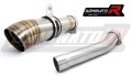 exhaust muffler DOMINATOR GP2 fits the motorcycle Kawasaki ZX10R 2004   2005