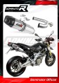 exhaust muffler DOMINATOR HP1 fits to Aprilia SMV DORSODURO 750 2008  2016