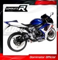 wydech tłumik DOMINATOR GP1 pasujący do motocykla Suzuki GSXR 600 K6 K7 2006 - 2007 3