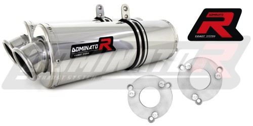 DOMINATOR Ovális kipufogó dob Suzuki GSXR 1000 K7 K8 2007 - 2008 motorkerékpárhoz