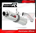 exhaust muffler DOMINATOR homologated road legal ROUND fits the motorcycle S1000RR 2015   2016