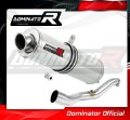 exhaust muffler DOMINATOR ROUND fits the motorcycle Suzuki BURGMAN 400 2007   2016 2