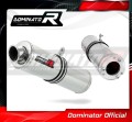 exhaust muffler DOMINATOR ROUND fits the motorcycle Kawasaki ZX9R 1998   2002