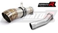 exhaust muffler DOMINATOR GP2 fits the motorcycle Yamaha FZR 600 1988   1993