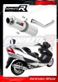 DOMINATOR kerek kipufogó dob, amely illeszkedik a Suzuki BURGMAN 400 2003 - 2006 motorkerékpárhoz