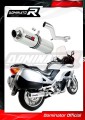 exhaust muffler DOMINATOR ROUND fits the motorcycle Honda NT 650 V DEAUVILLE RC47 1998   2005