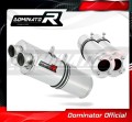 DOMINATOR Ovális kipufogó dob Suzuki TL 1000 S 1997 - 2000 motorkerékpárhoz