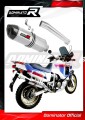 exhaust muffler DOMINATOR HP1 fits the motorcycle Honda XRV 750 AFRICA TWIN RD04 1990   1992