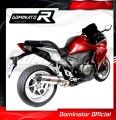 DOMINATOR HP1 kipufogó dob, amely illeszkedik a Honda VFR 1200 F 2010 - 2018 motorkerékpárhoz 3