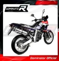 exhaust muffler DOMINATOR oval fits the motorcycle Aprilia Pegaso 650 GA 1992   1996 3