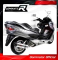 exhaust muffler DOMINATOR HP1 fits to Suzuki BURGMAN 400 2007  2016 3